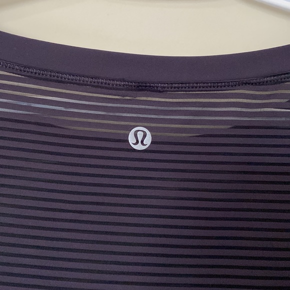Lululemon Women’s Deep Plum Clear and Present Sheer Long Sleeve Shirt Small - Picture 3 of 9
